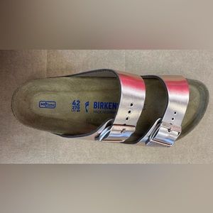 Rose Gold (Metallic Copper) Birkenstock Arizona BS
